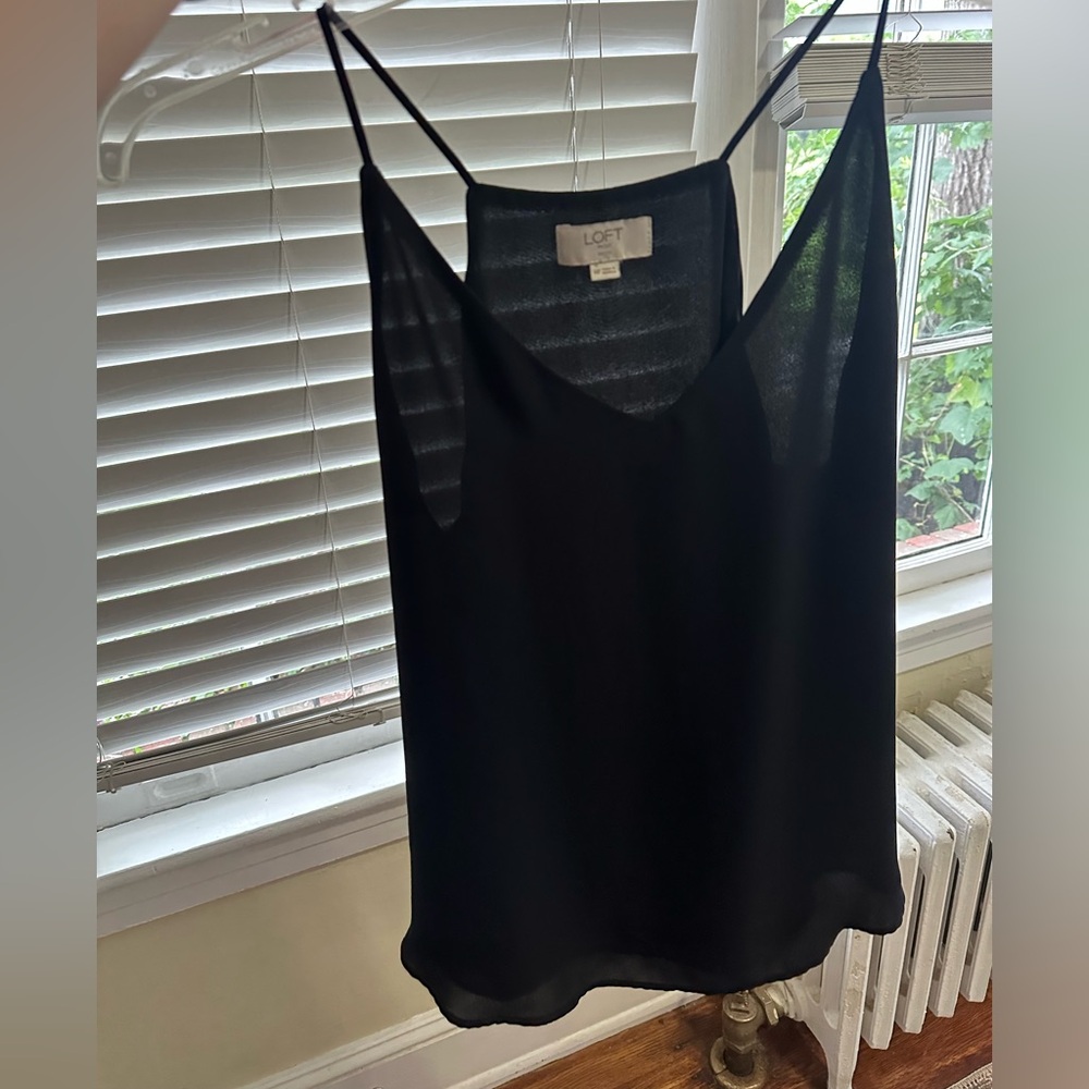 LOFT Black Camisole Top